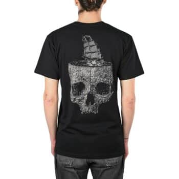 Heathen Stormy Seas S/S T-Shirt - Black