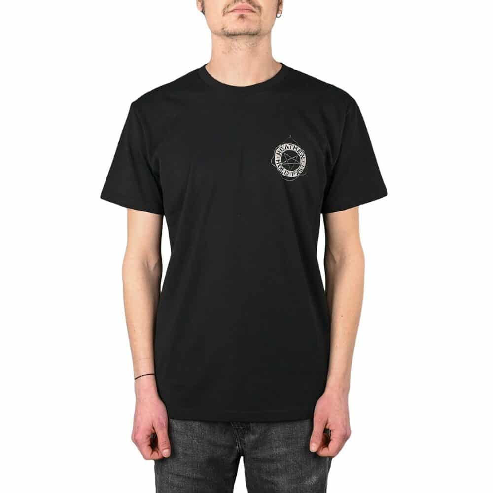 Heathen Stormy Seas S/S T-Shirt - Black