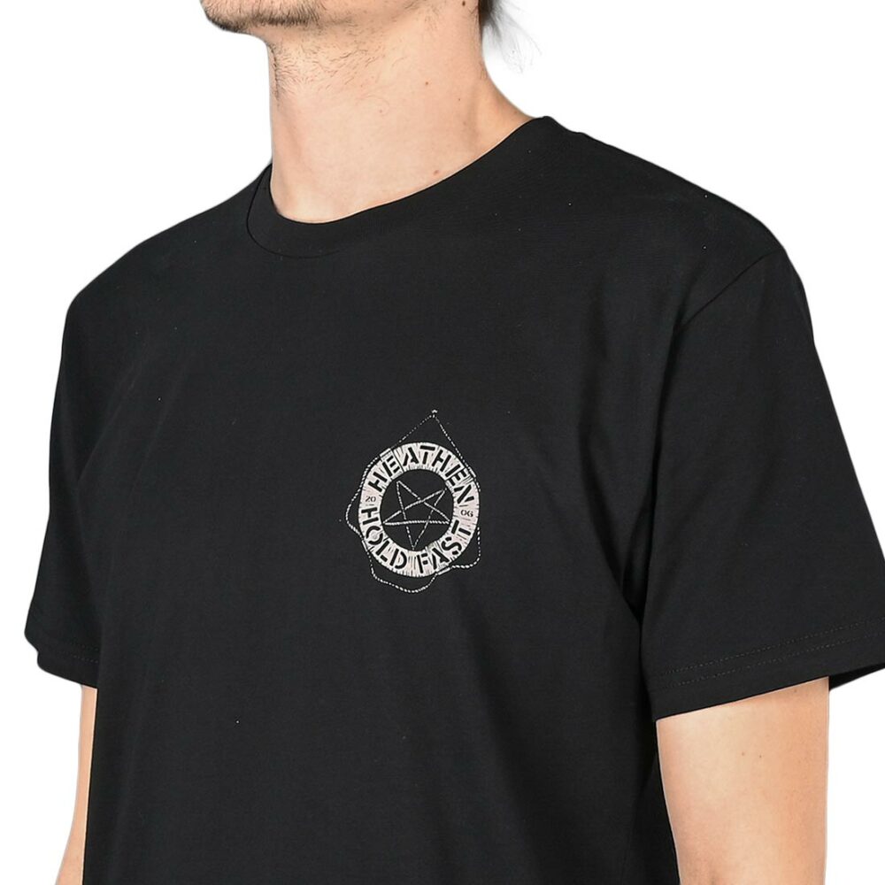 Heathen Stormy Seas S/S T-Shirt - Black