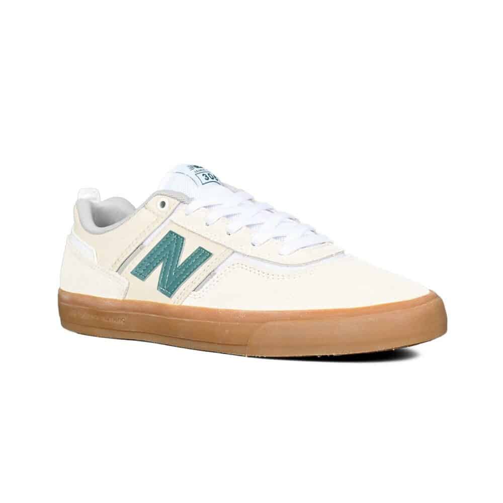 New Balance Numeric 306 Jamie Foy Skate Shoes - Sea Salt/Green