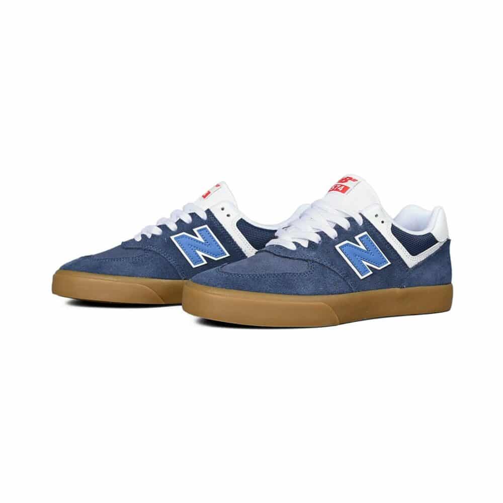 New Balance Numeric 574 Vulc Skate Shoes - NB Navy/White