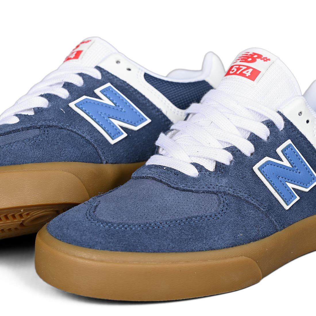 New Balance Numeric 574 Vulc Skate Shoes - NB Navy/White