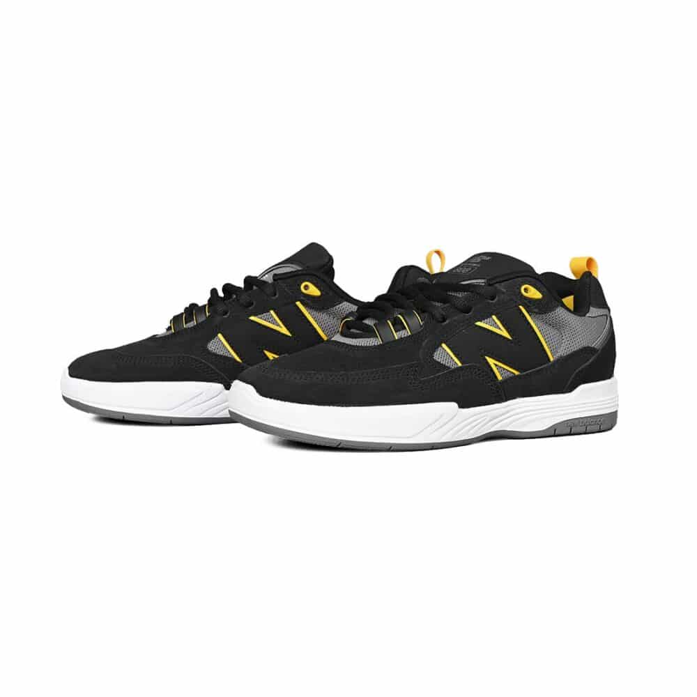 New Balance Numeric 808 Tiago Lemos Skate Shoes - Black/Yellow