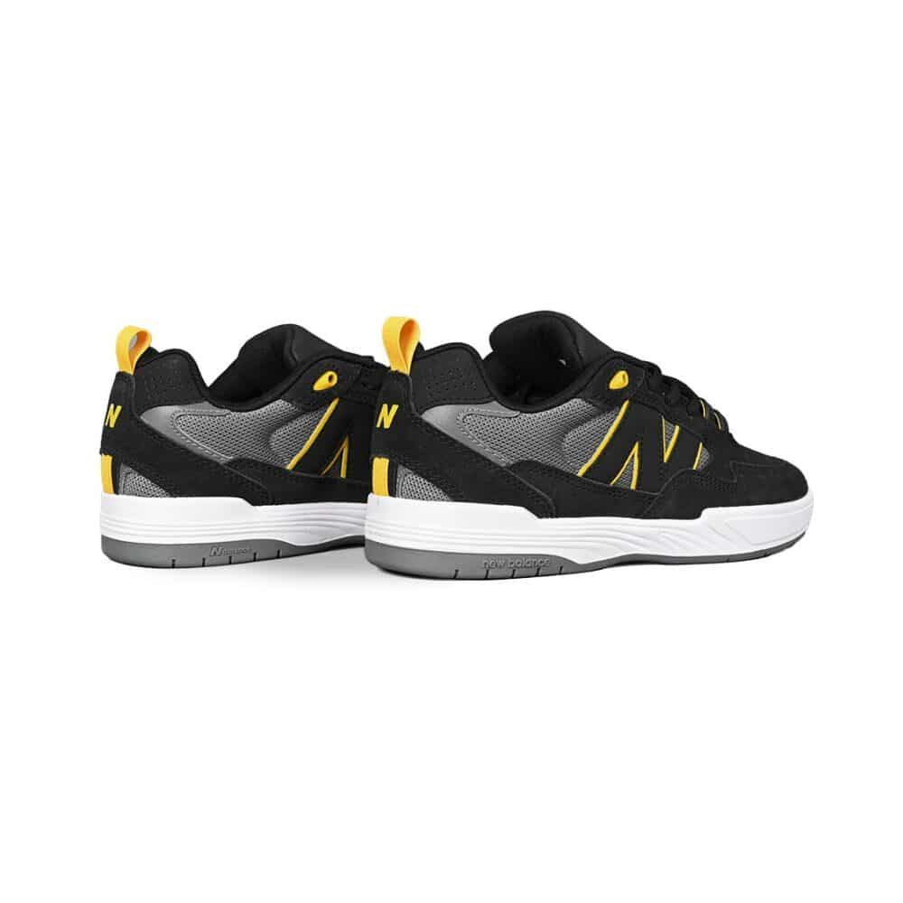 New Balance Numeric 808 Tiago Lemos Skate Shoes - Black/Yellow