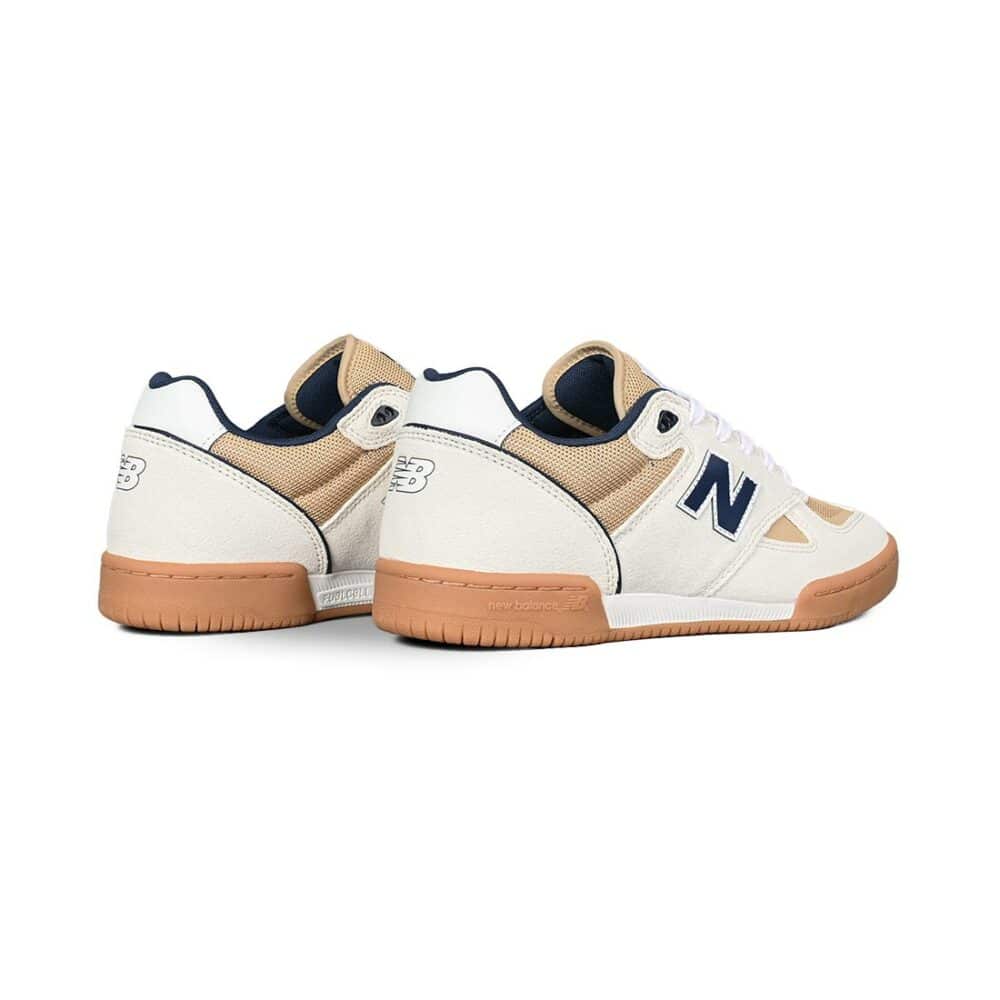 New Balance Numeric Tom Knox 600 Skate Shoes - Sea Salt/NB Navy