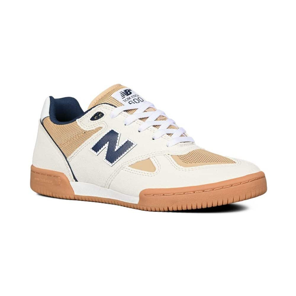 New Balance Numeric Tom Knox 600 Skate Shoes - Sea Salt/NB Navy