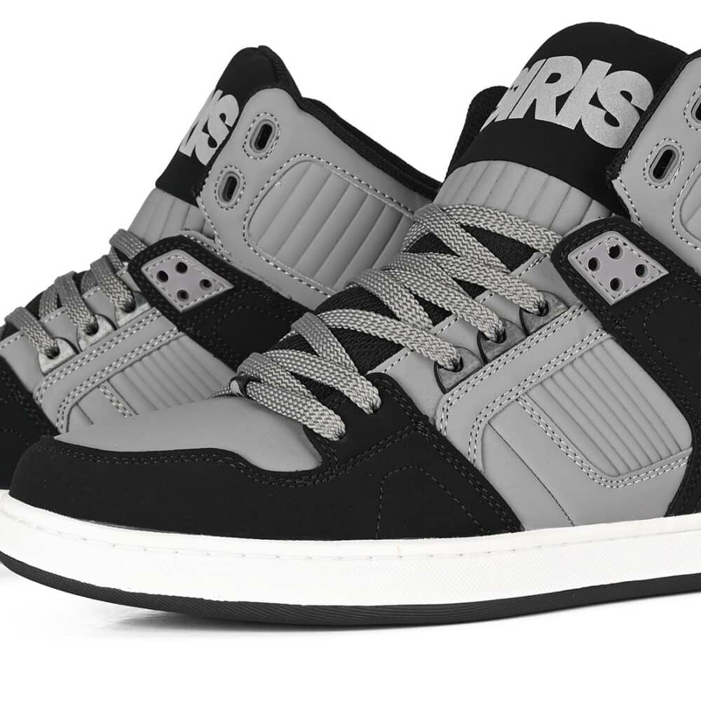 Osiris NYC 83 CLK High Top Shoes - Black/Grey/White