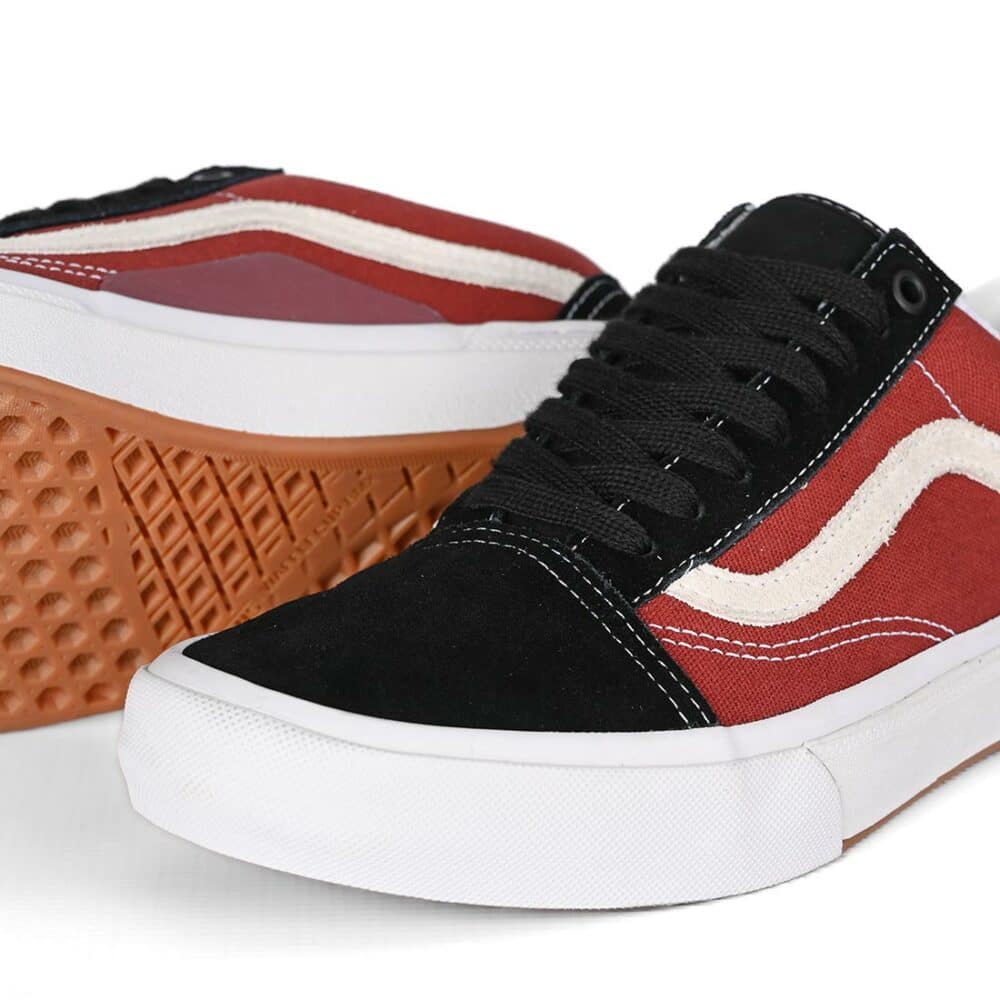 Vans Old Skool BMX Shoes - Black Iris/Russet Brown