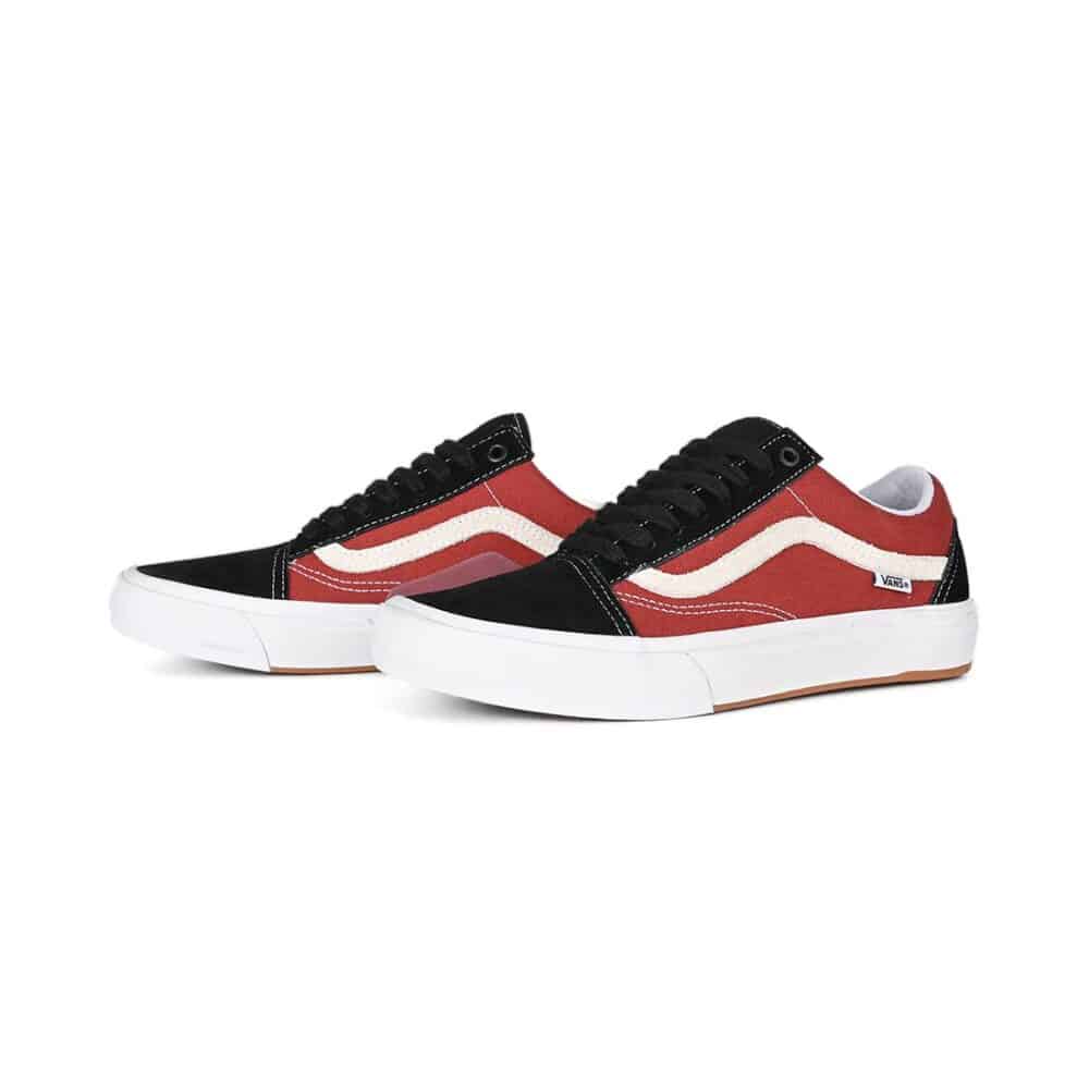 Vans Old Skool BMX Shoes - Black Iris/Russet Brown