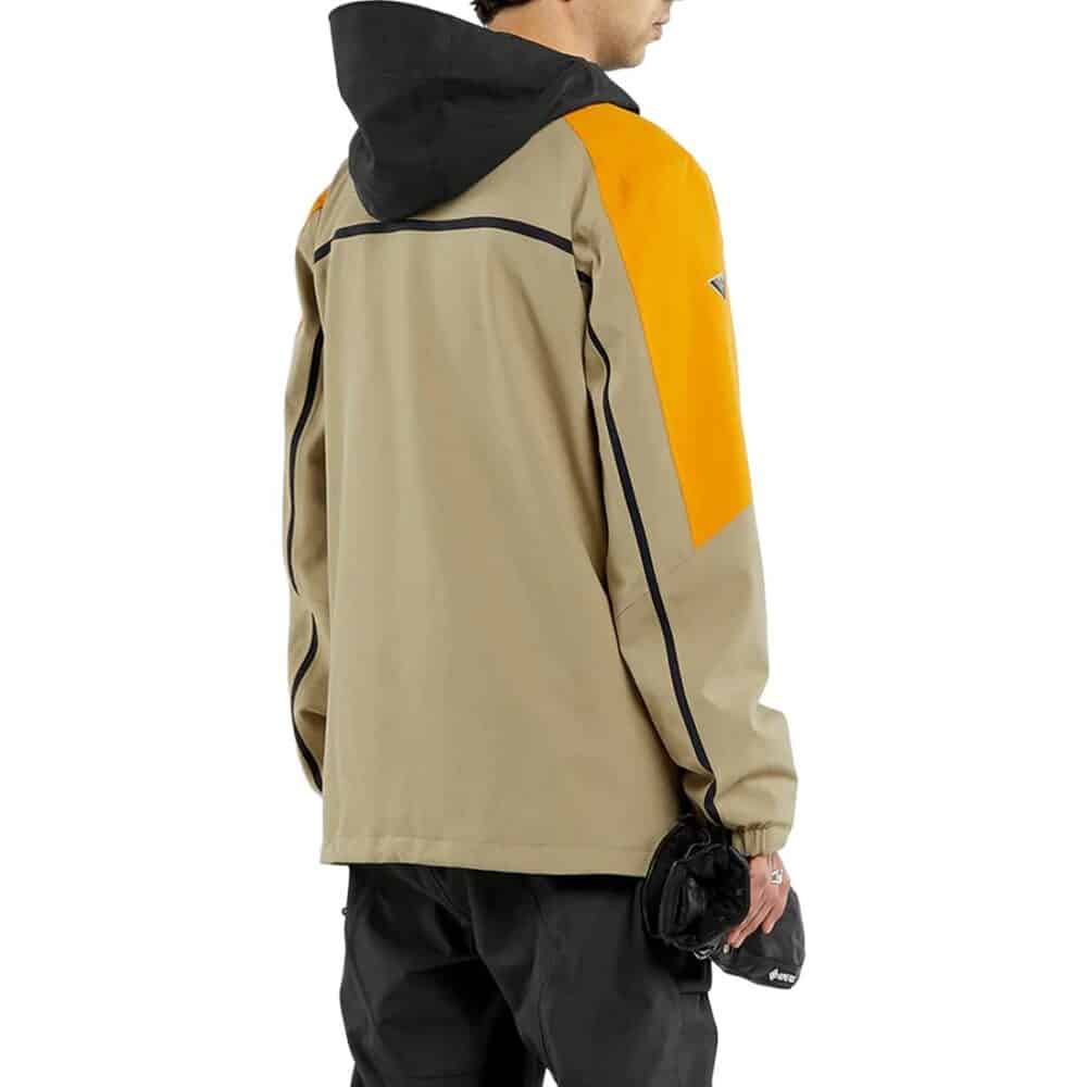 Volcom Brighton Pullover Snow Jacket - Gold