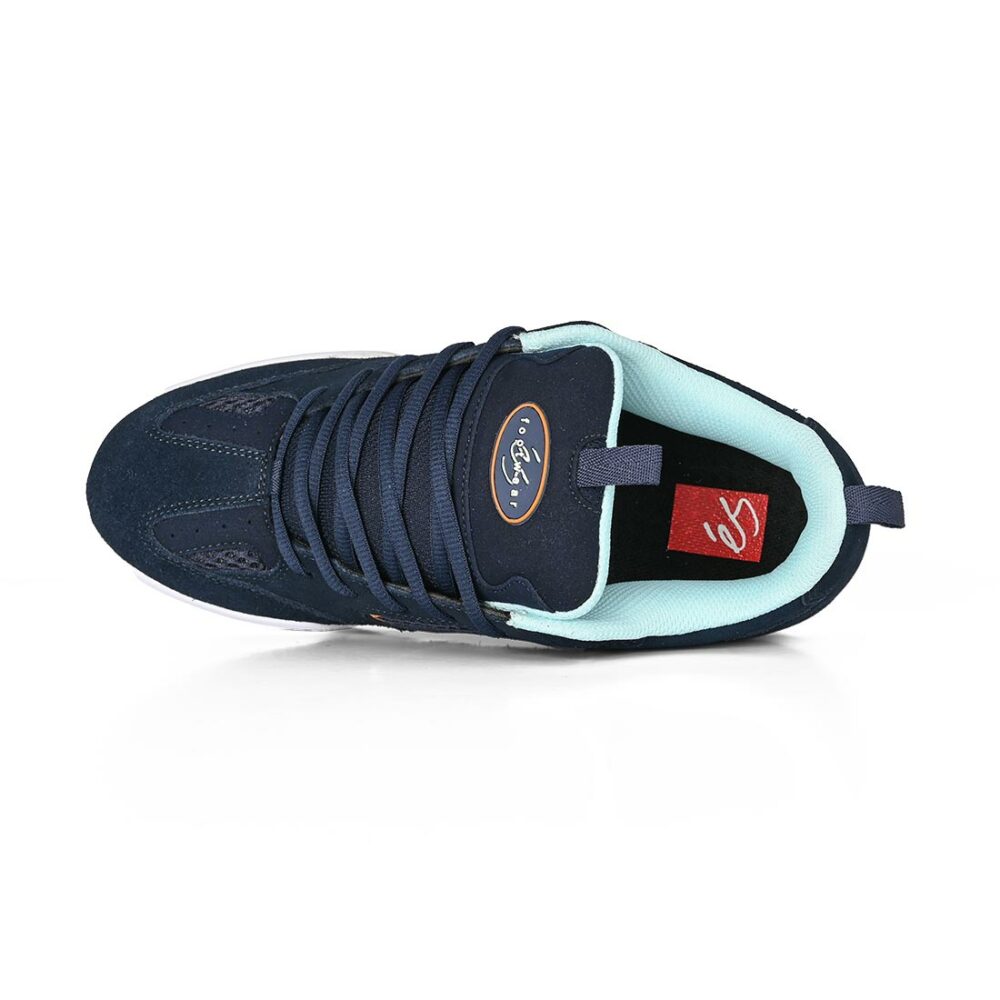 eS Quattro Skate Shoes - Navy/White/Blue