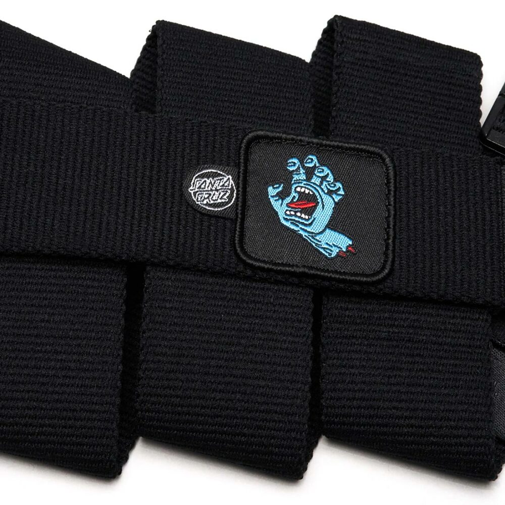 Arcade Santa Cruz Screaming Hand Stretch Belt - Black