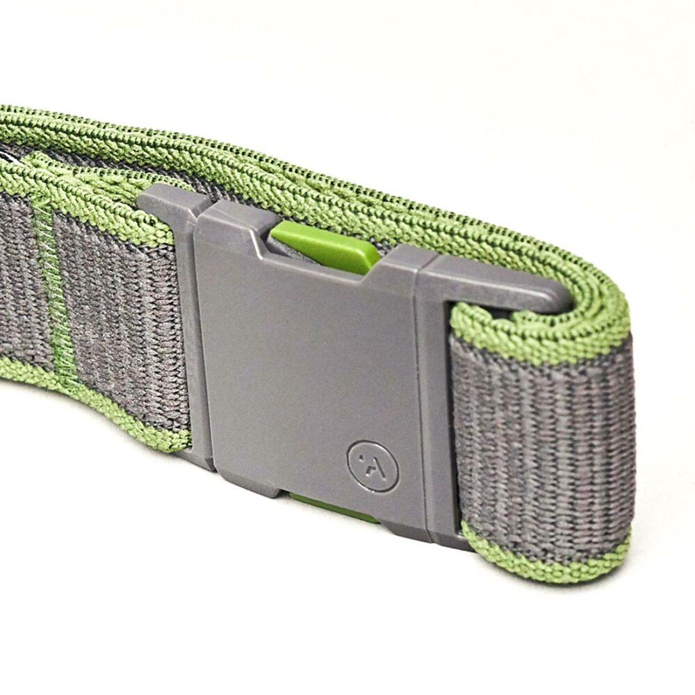 Arcade Carto Slim Stretch Belt - Charcoal/Dill