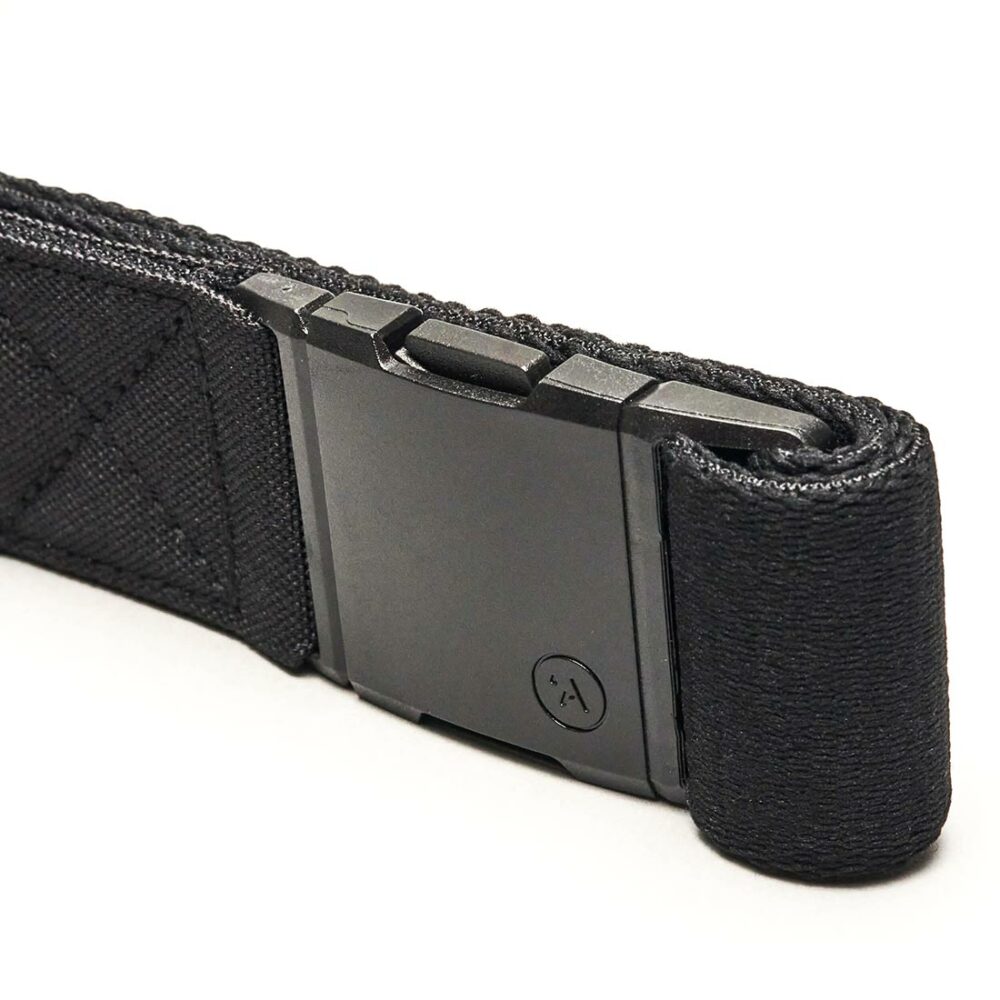 Arcade Ridge Jimmy Chin Stretch Belt - Black/Red