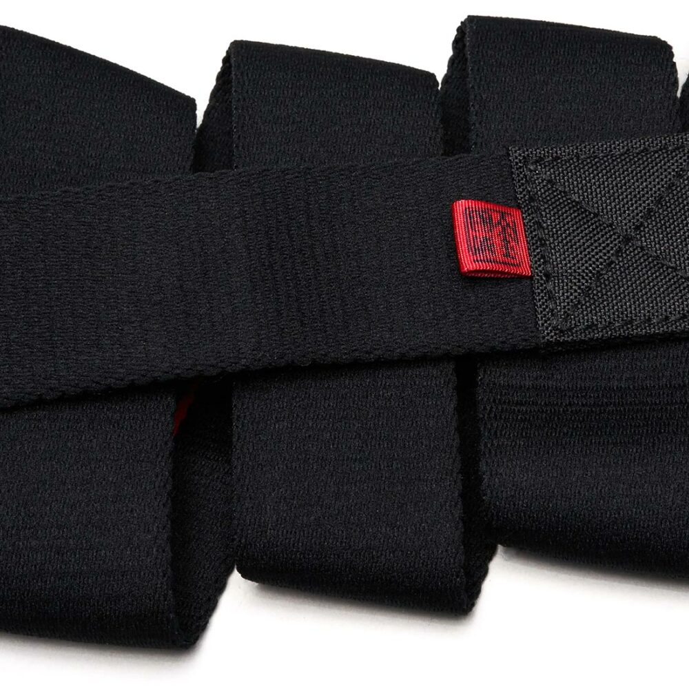 Arcade Ridge Jimmy Chin Stretch Belt - Black/Red