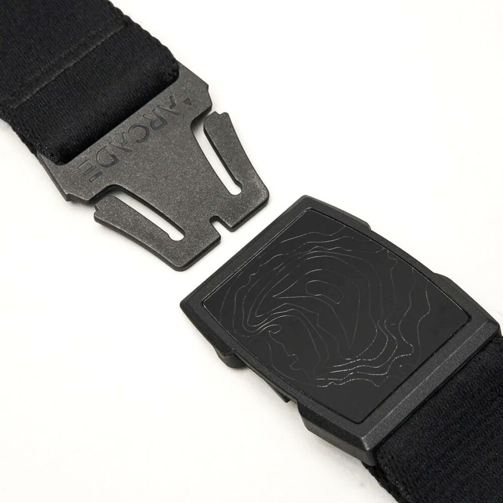 Arcade Topo Jimmy Chin Stretch Belt - Black/Red