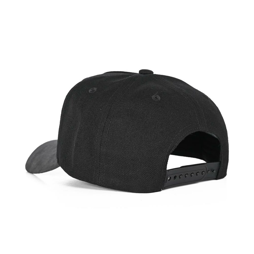 Brixton Crest C MP Snapback Cap - Black/Black/Black