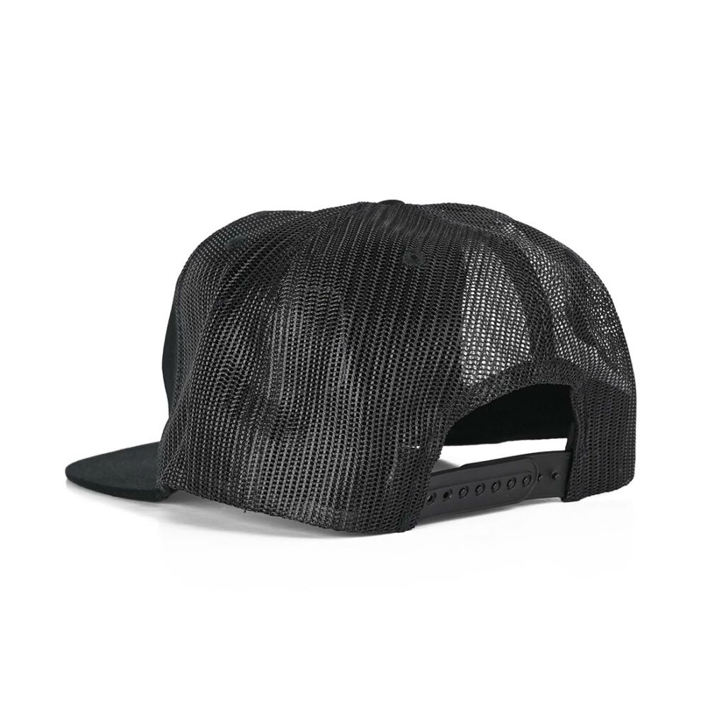 Brixton Grade HP Mesh Back Trucker Hat - Black/Orange/White