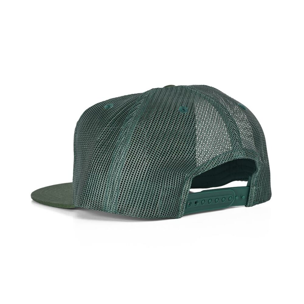 Brixton Grade HP Mesh Back Trucker Hat - Trekking Green/Trekking Green