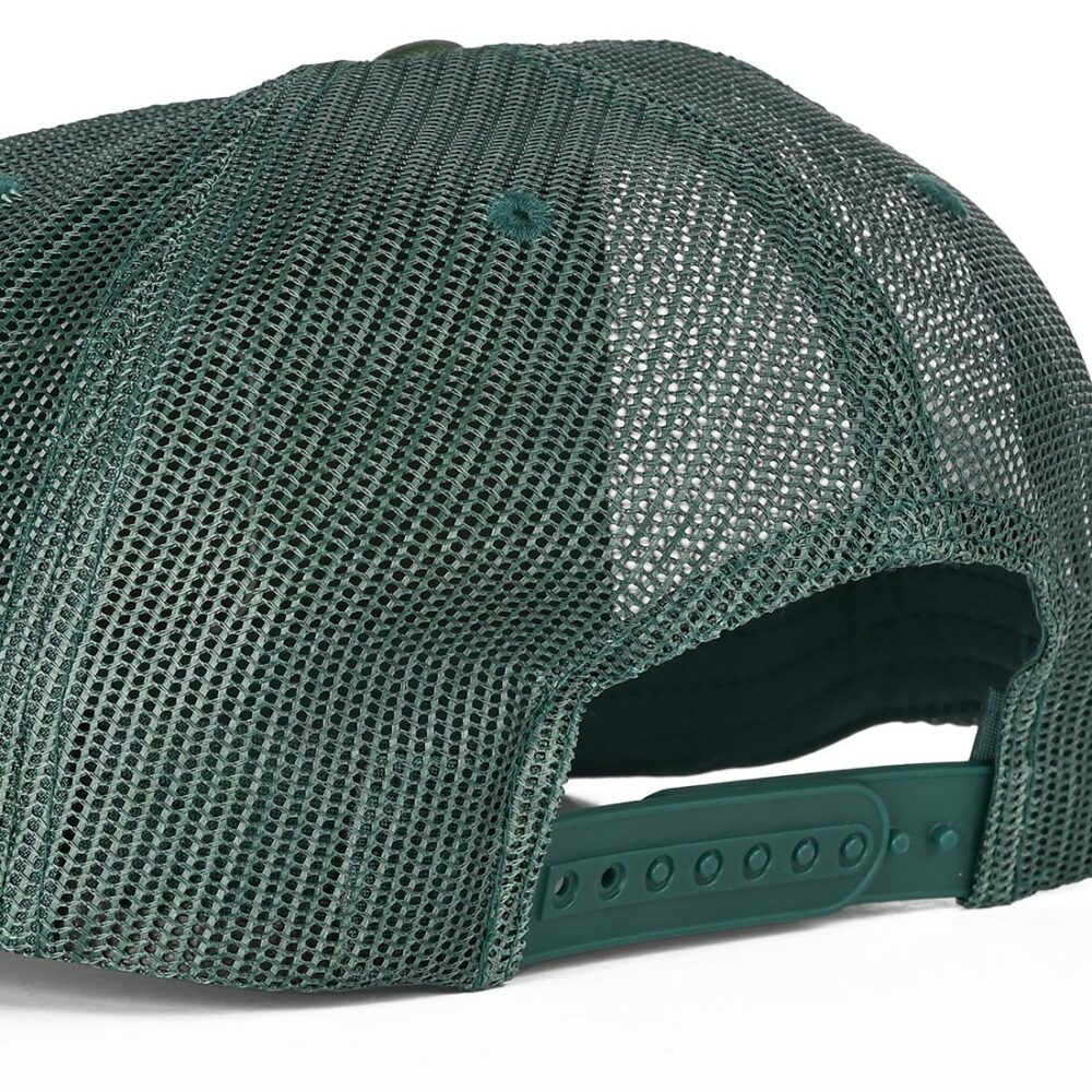 Brixton Grade HP Mesh Back Trucker Hat - Trekking Green/Trekking Green