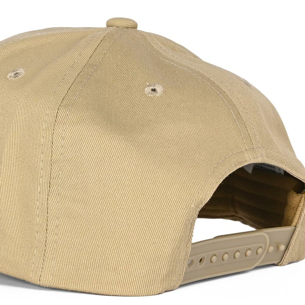 Brixton Linwood MP Snapback Cap - Khaki/Black/White