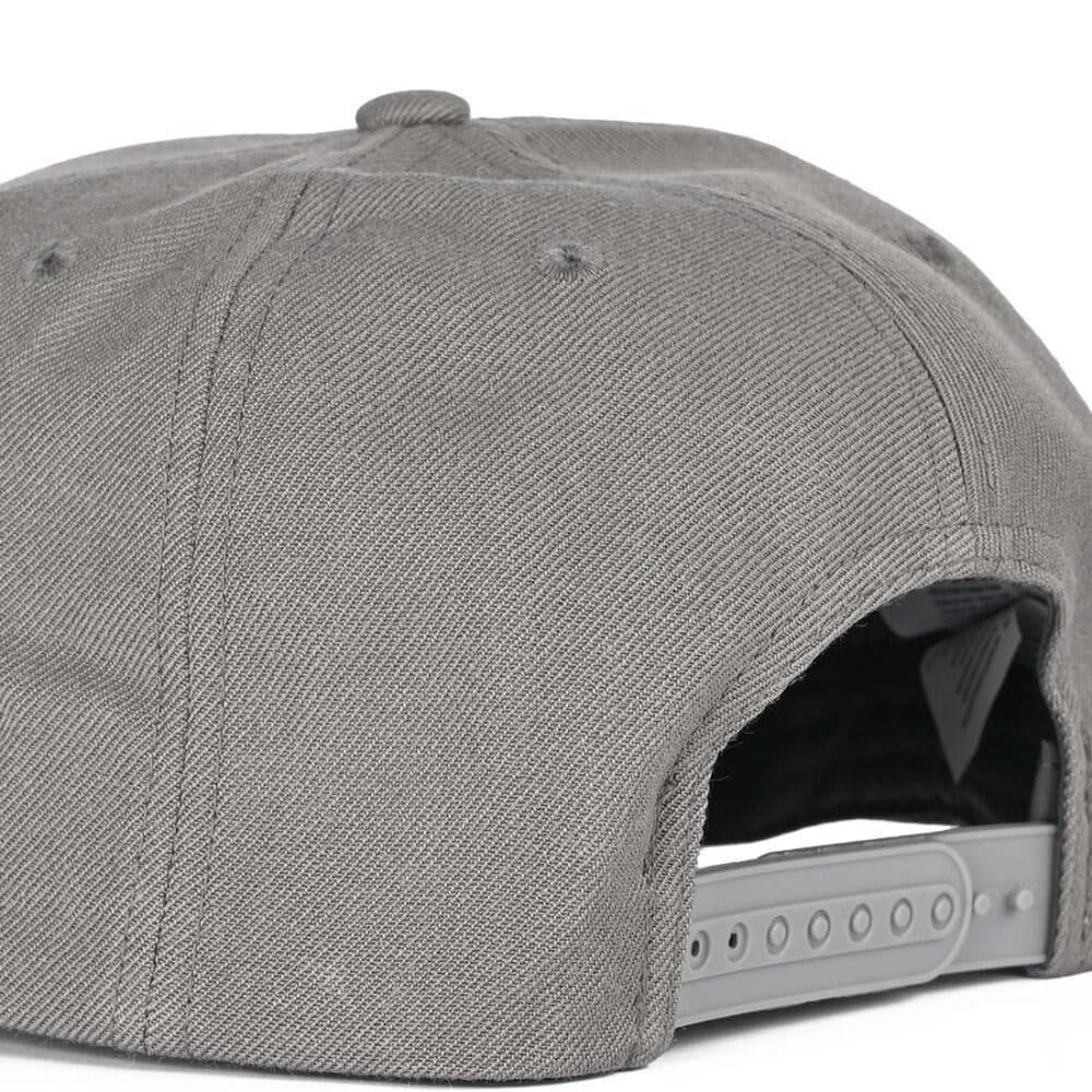 Brixton Oath III Snapback Cap - Charcoal/Charcoal