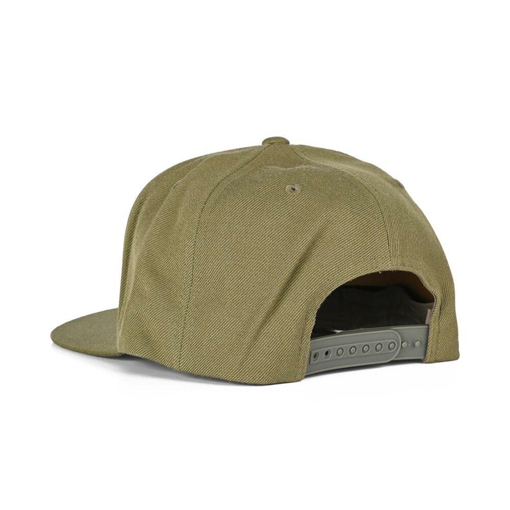 Brixton Oath III Snapback Cap - Olive Surplus/Whitecap