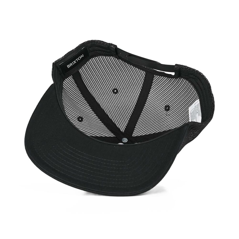 Brixton Oath Trucker Cap - Black/Black