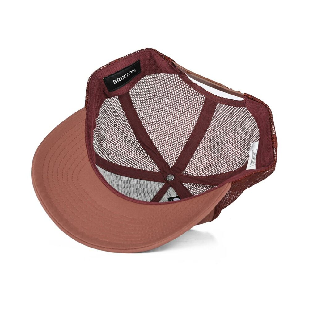 Brixton Postal MP Trucker Cap - Sepia/Sepia