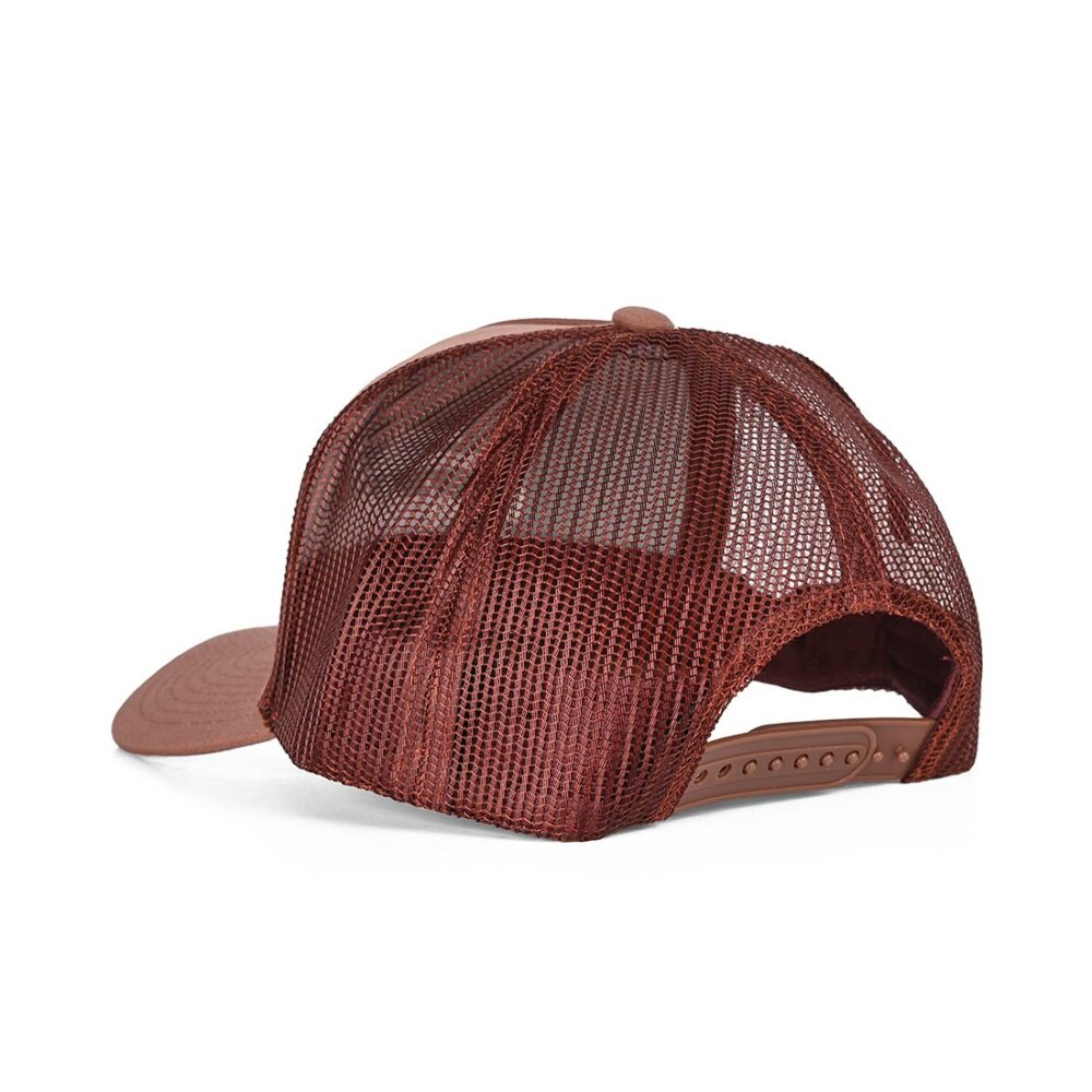 Brixton Postal MP Trucker Cap - Sepia/Sepia