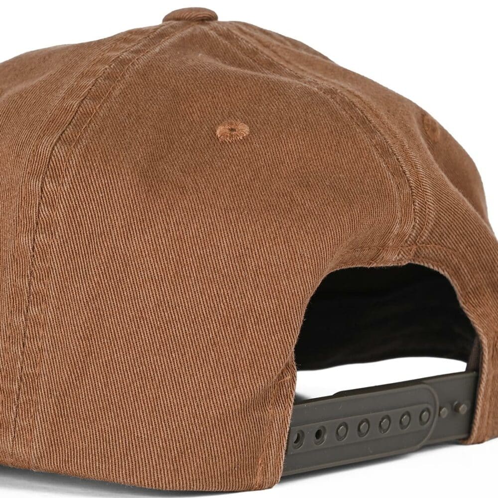 Brixton Sol HP Snapback Hat - Brown Sol Wash