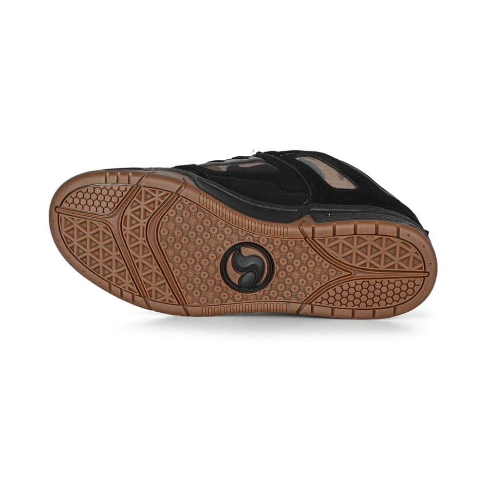 DVS Gambol Skate Shoes - Black/Camo/Orange