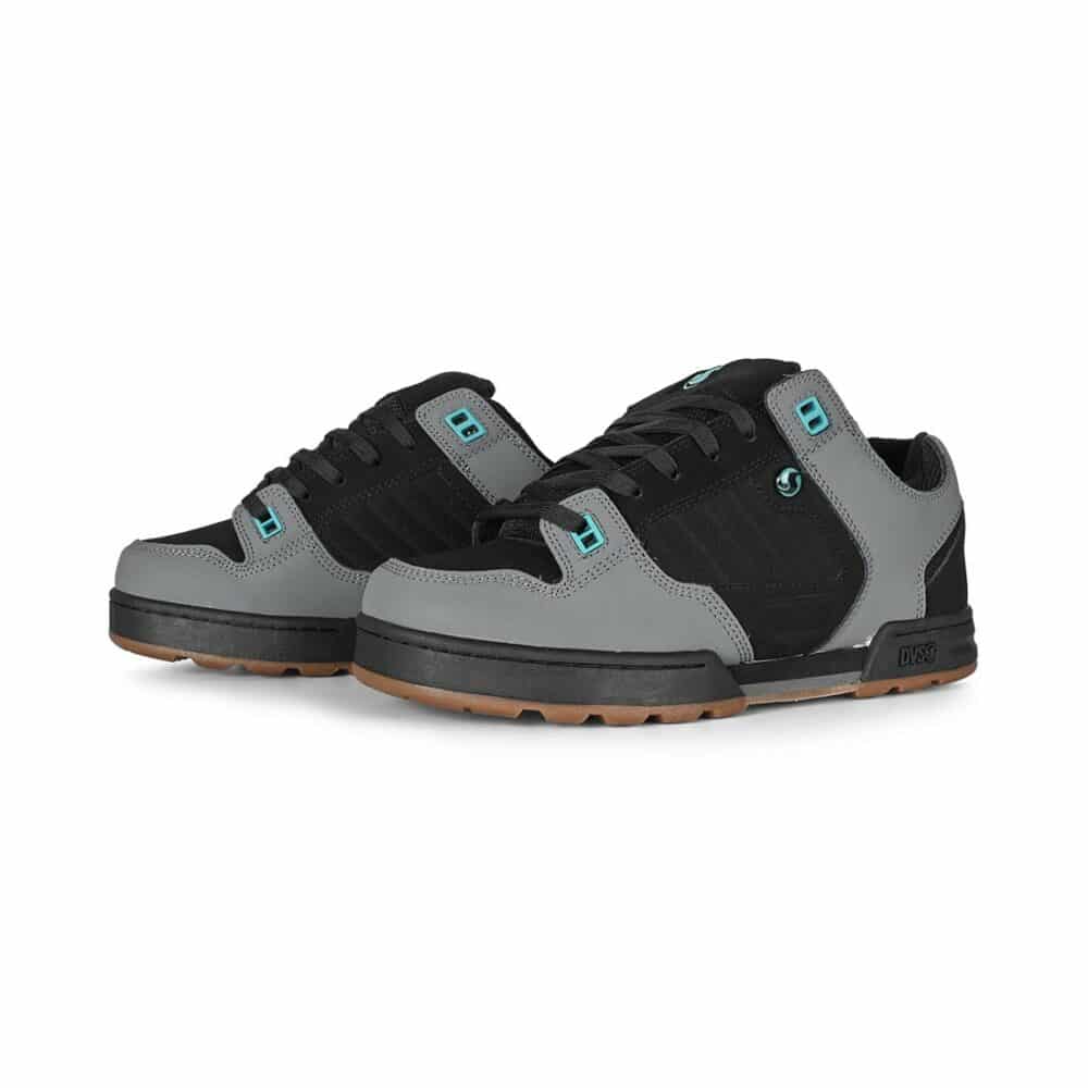 DVS Militia Snow Shoes - Black/Turquoise/Gum