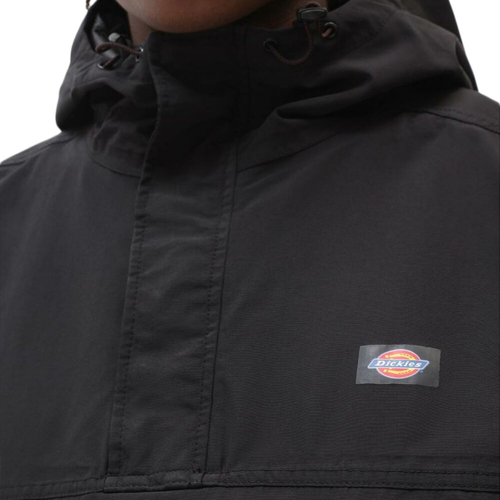 Dickies Glacier View Anorak Pullover Jacket - Black