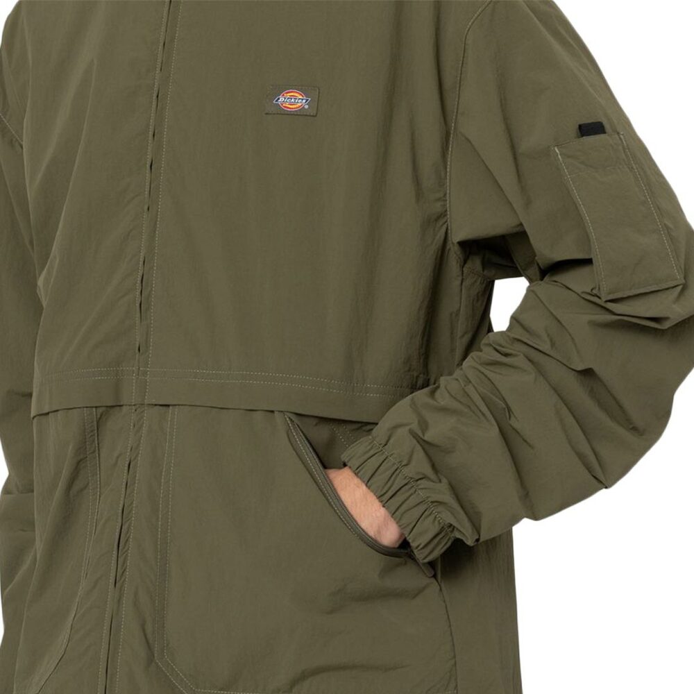 Dickies Jackson Windbreaker Jacket - Dark Green