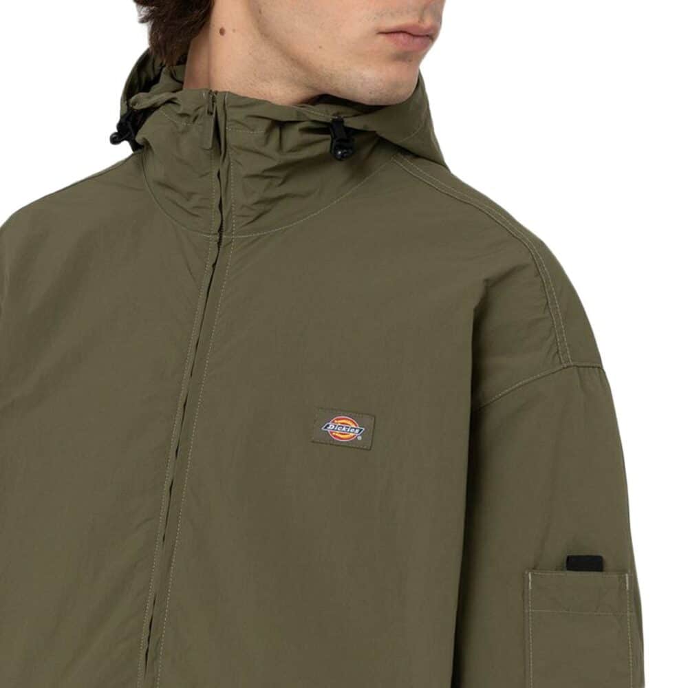 Dickies Jackson Windbreaker Jacket - Dark Green