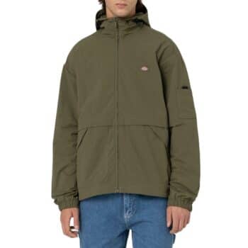 Dickies Jackson Windbreaker Jacket - Dark Green