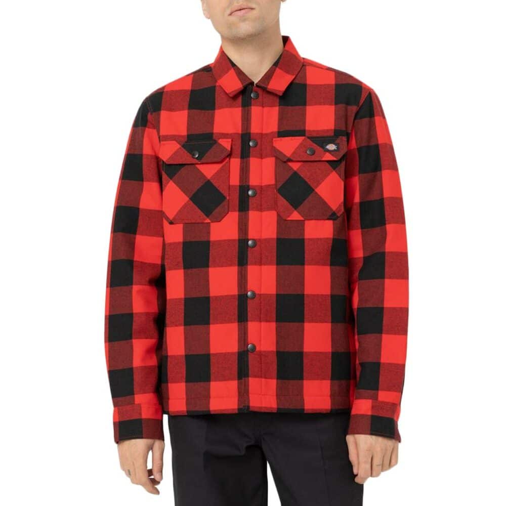 Dickies Lined Sacramento L/S Shirt - Red