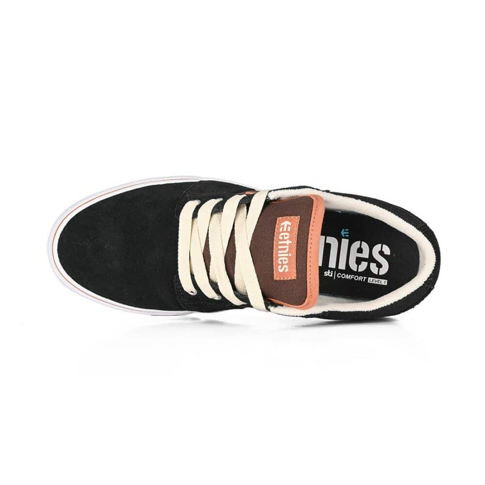 Etnies Barge LS Skate Shoes - Black/Brown