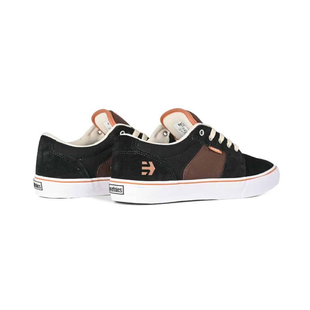 Etnies Barge LS Skate Shoes - Black/Brown