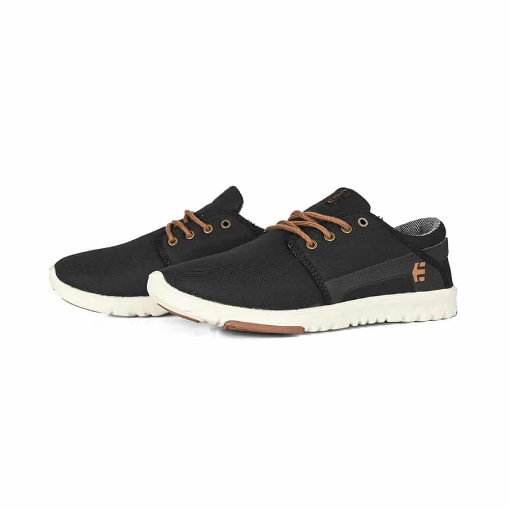 Etnies Scout Shoes - Black/Gold/White