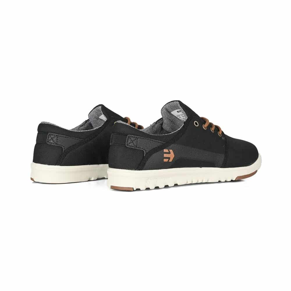 Etnies Scout Shoes - Black/Gold/White