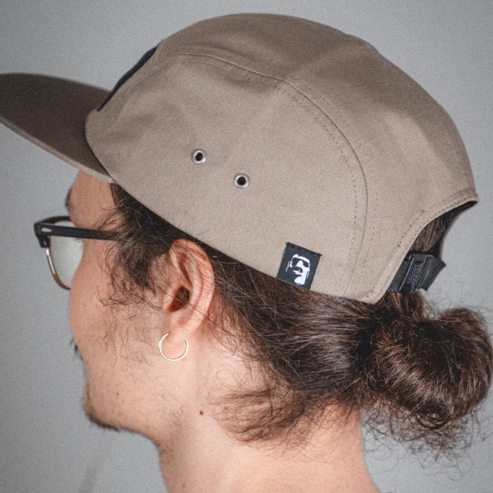 Heathen Arclite 5-Panel Cap - Khaki