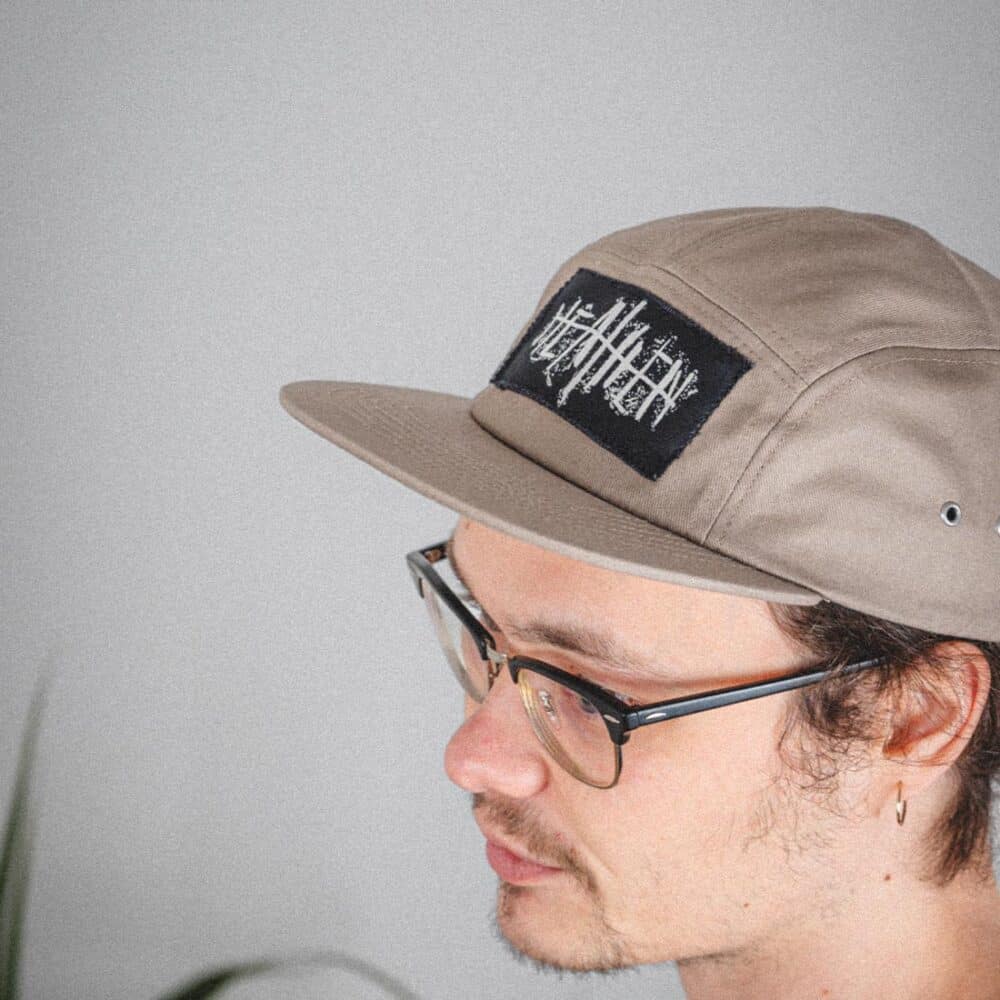 Heathen Arclite 5-Panel Cap - Khaki