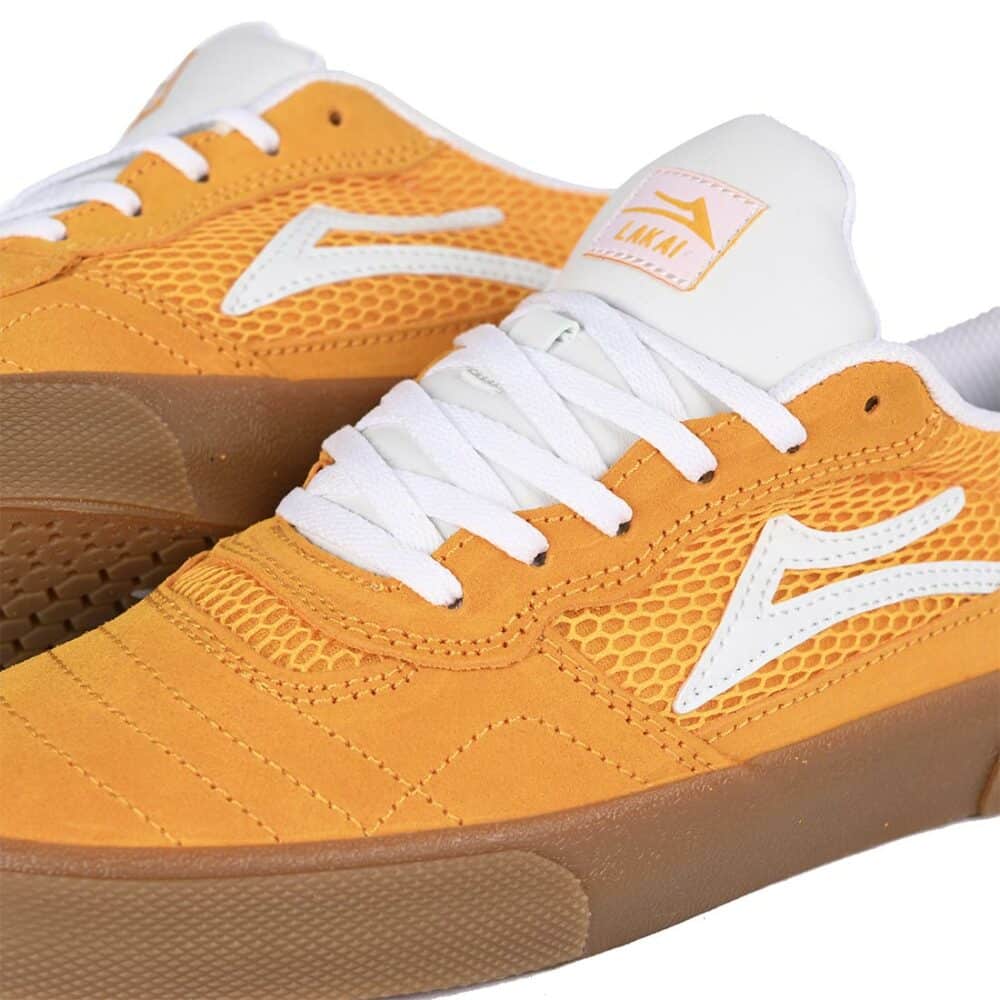 Lakai Cambridge Skate Shoes - Gold/Gum