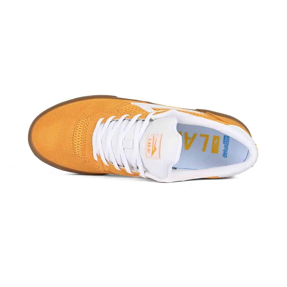 Lakai Cambridge Skate Shoes - Gold/Gum