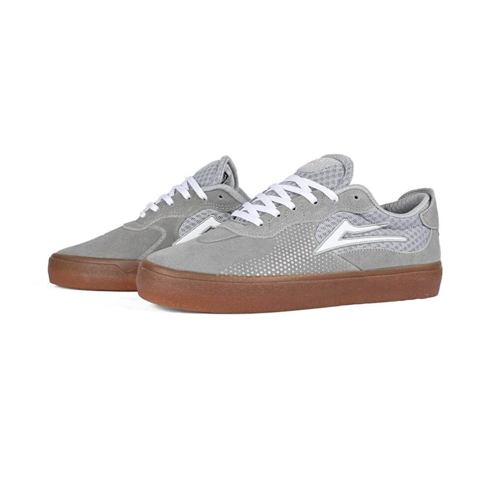 Lakai Essex Skate Shoes - Light Grey/Gum