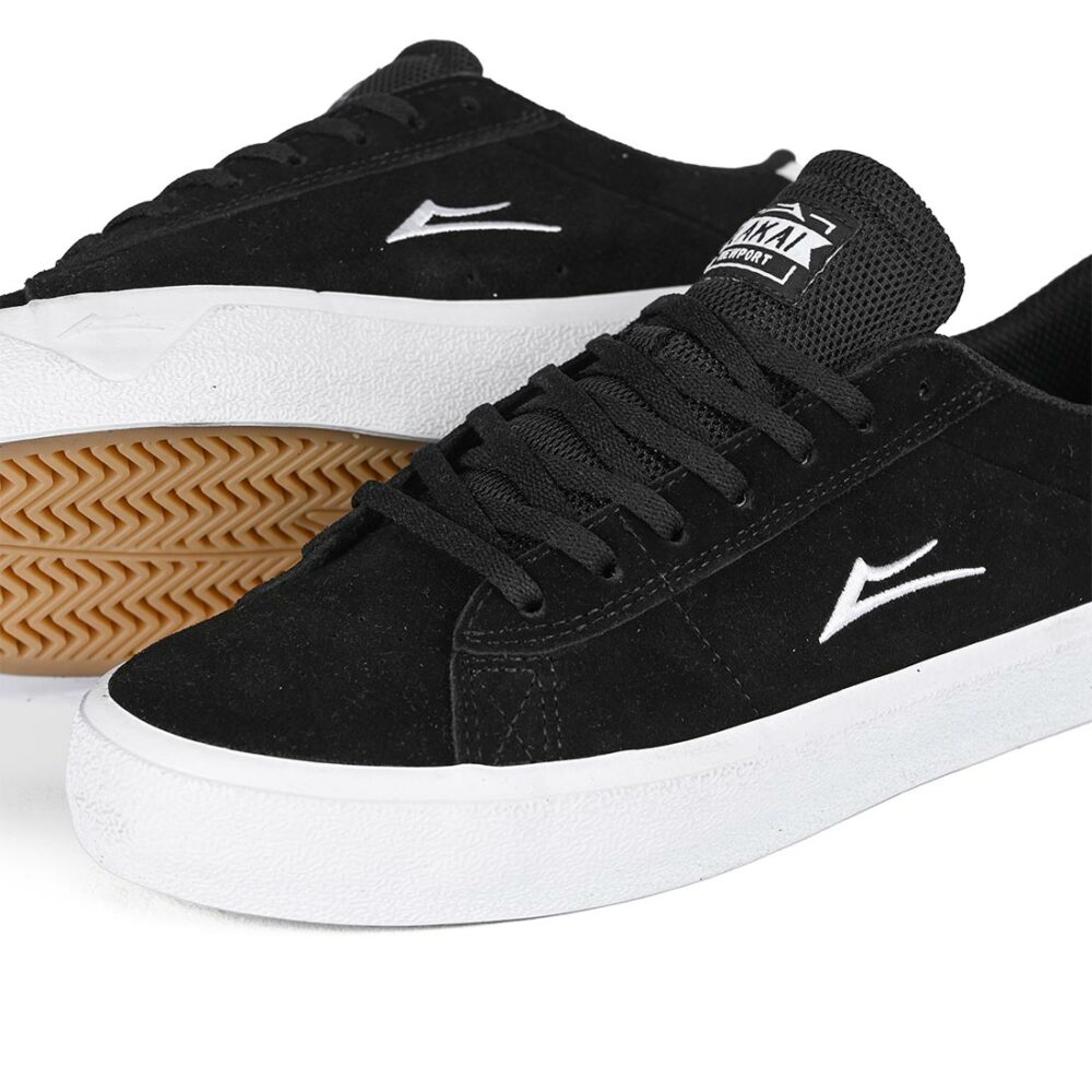 Lakai Newport Skate Shoes - Black