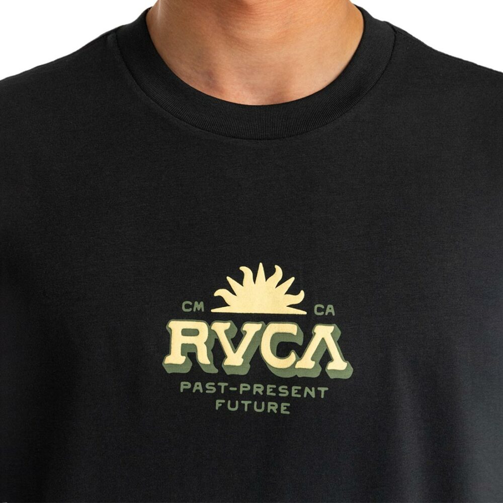 RVCA Mosaic S/S T-Shirt - Black