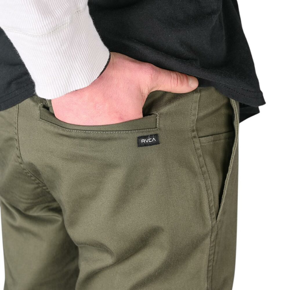 RVCA Weekend Stretch Pant - Olive (SP24)